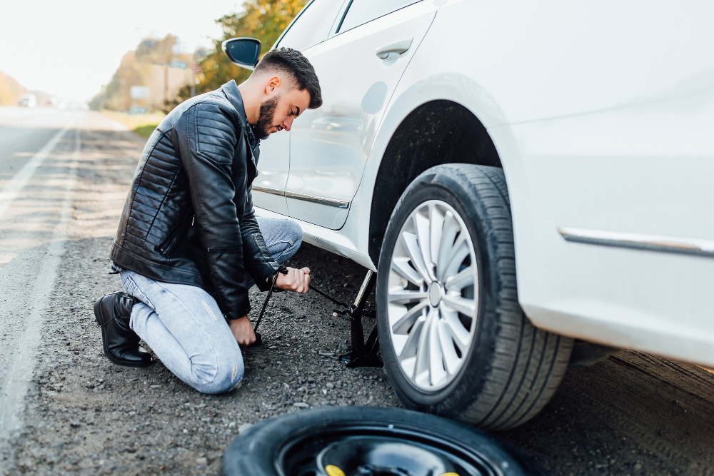 Fixing a Flat Tire